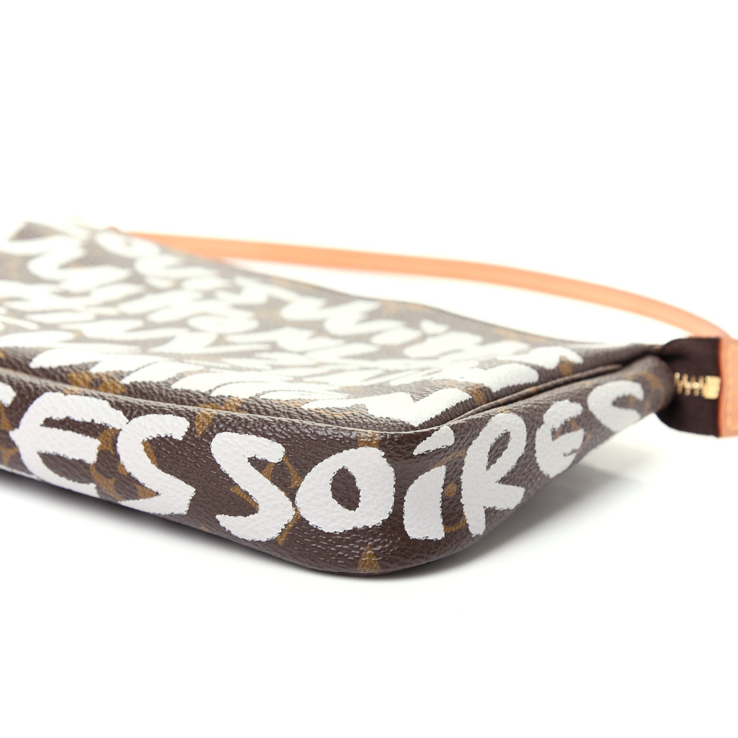 Louis Vuitton Monogram Graffiti Pochette Accessories Silver 9 of 9