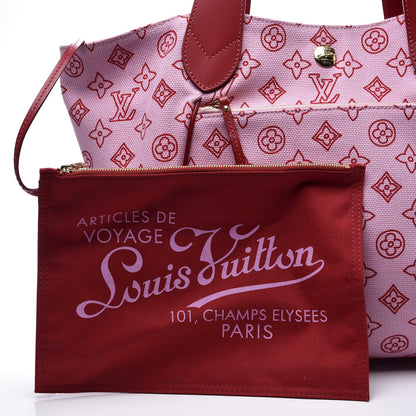 Louis Vuitton Canvas Cabas Ipanema PM Pink 11 of 13