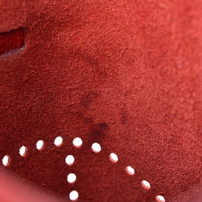Hermes Taurillon Clemence Evelyne GM Rouge Vif 8 of 18