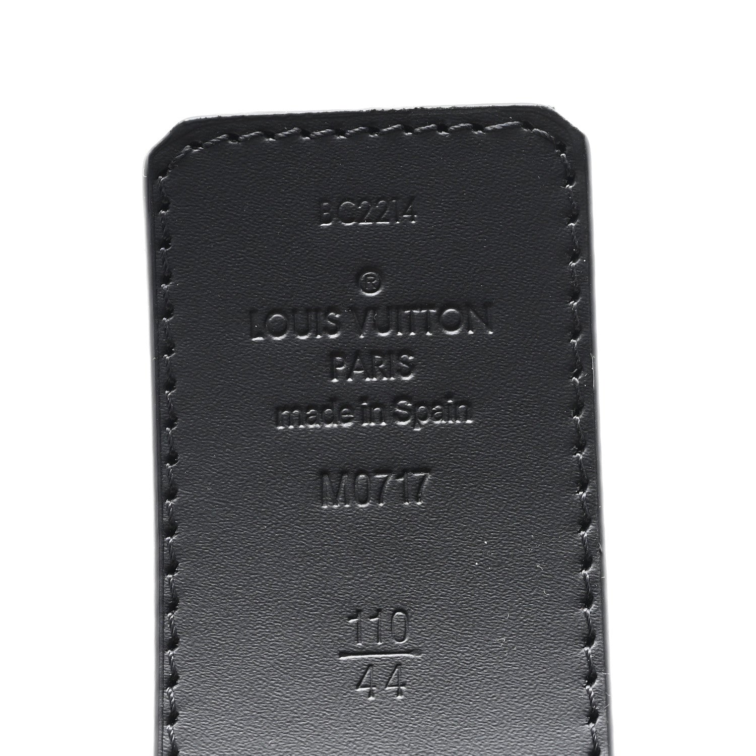 Louis Vuitton Monogram Shadow 40mm LV Shadow Reversible Belt 110 44 Black 3 of 5