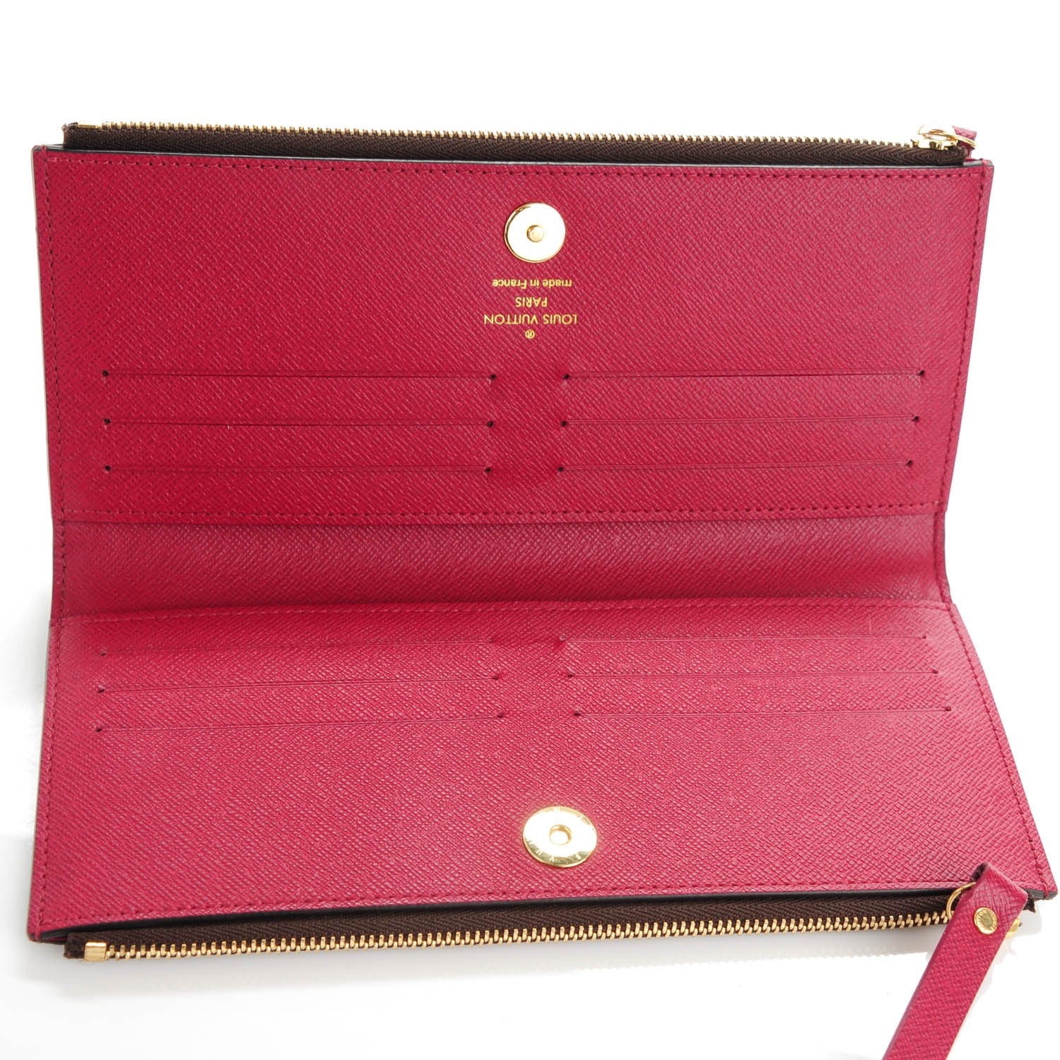 Louis Vuitton Monogram Adele Wallet Fuchsia 5 of 7
