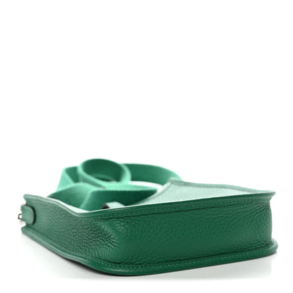 Hermes Taurillon Clemence Evelyne TPM Vert Vertigo 4 of 11