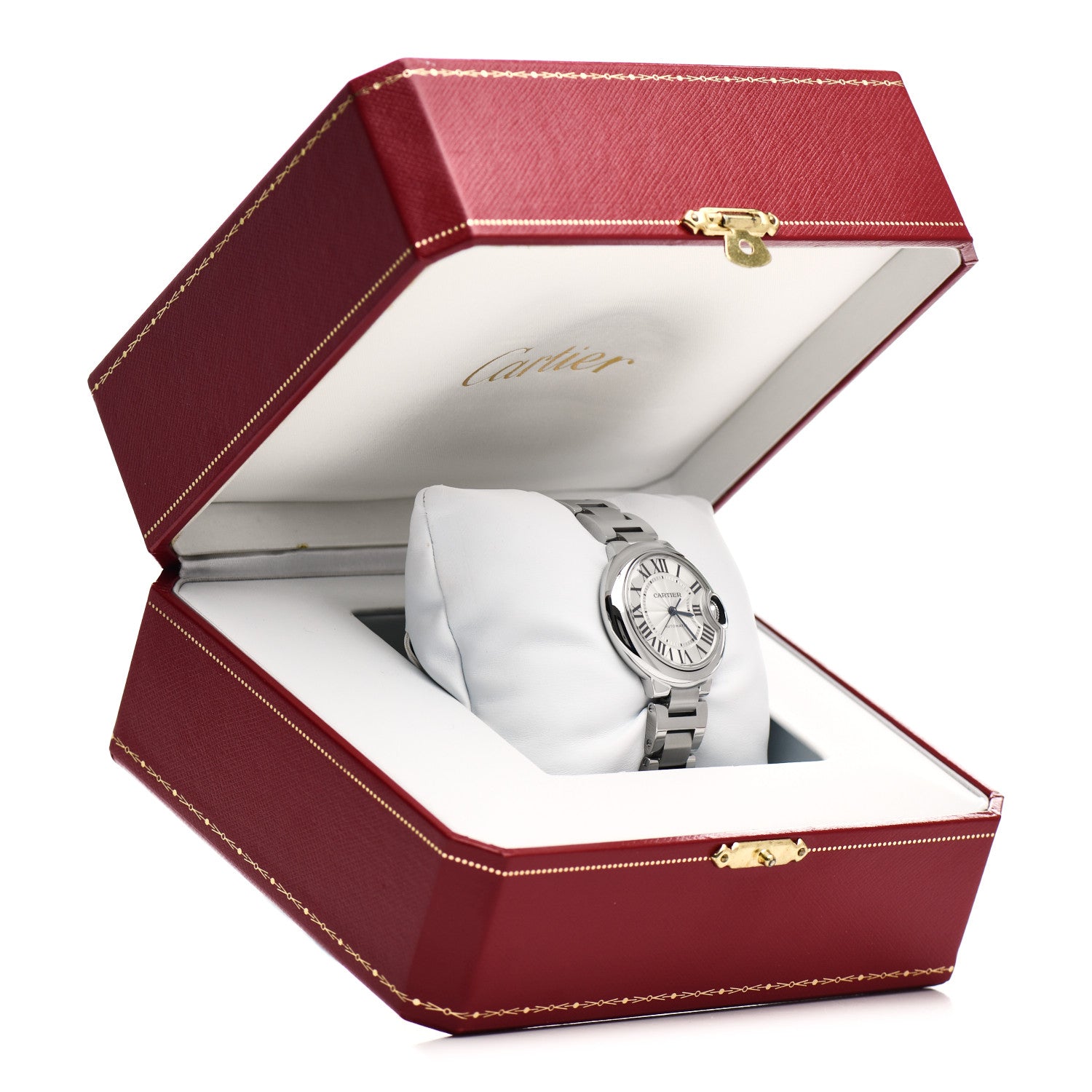 Cartier Stainless Steel 33mm Ballon Bleu De Cartier Automatic Watch 5 of 5