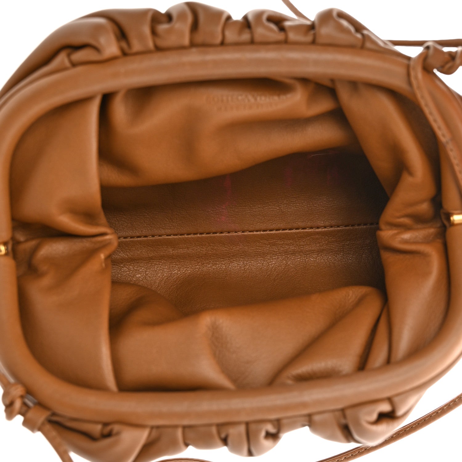 Bottega Veneta Butter Calfskin The Mini Pouch Camel 5 of 13