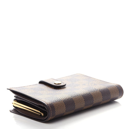 Louis Vuitton Damier Ebene French Purse Wallet 4 of 9