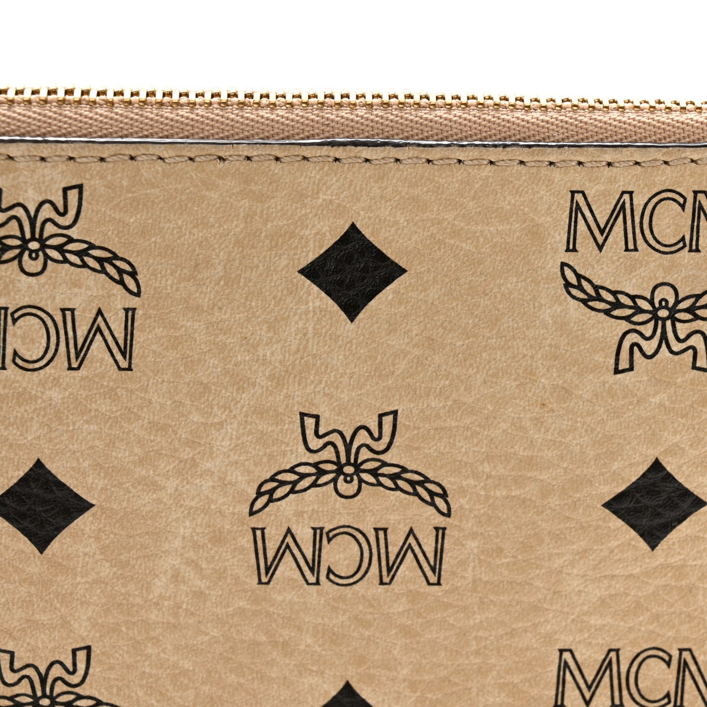 Visetos Crossbody Pouch Beige