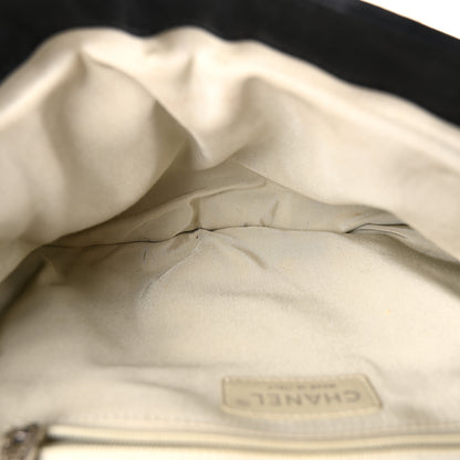 Chanel Washed Lambskin Quilted Large Chain Around Flap Black 5 of 10