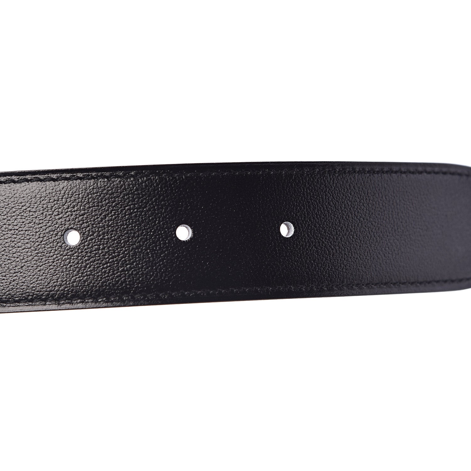 Hermes Box Togo 32mm H Belt 90 Black Etain 5 of 6