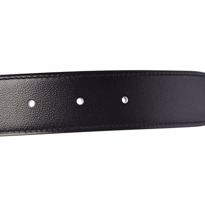 Hermes Box Togo 32mm H Belt 90 Black Etain 5 of 6