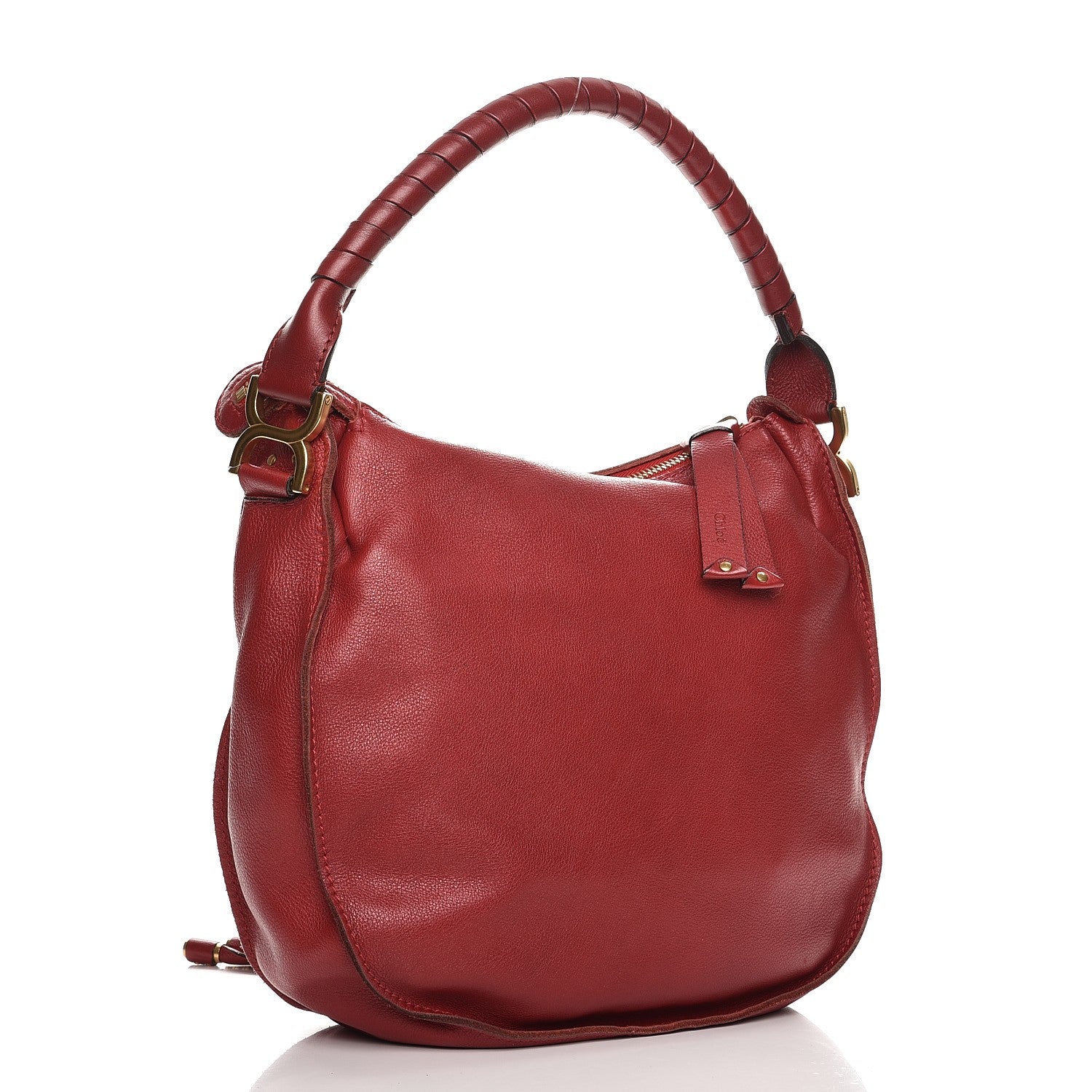 Chloe Calfskin Medium Marcie Hobo Garnet 3 of 13