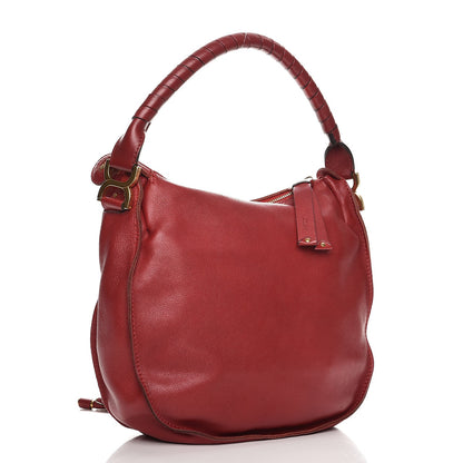 Chloe Calfskin Medium Marcie Hobo Garnet 3 of 13