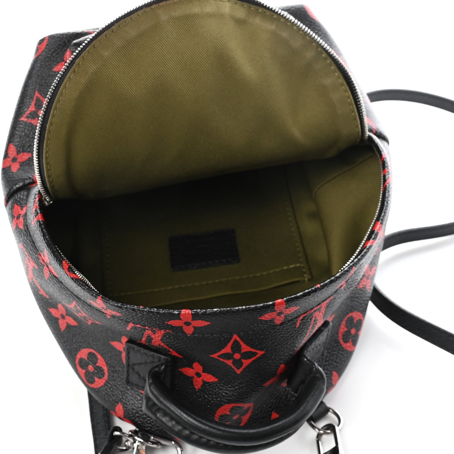 Louis Vuitton Monogram Infrarouge Palm Springs Backpack Mini 4 of 4