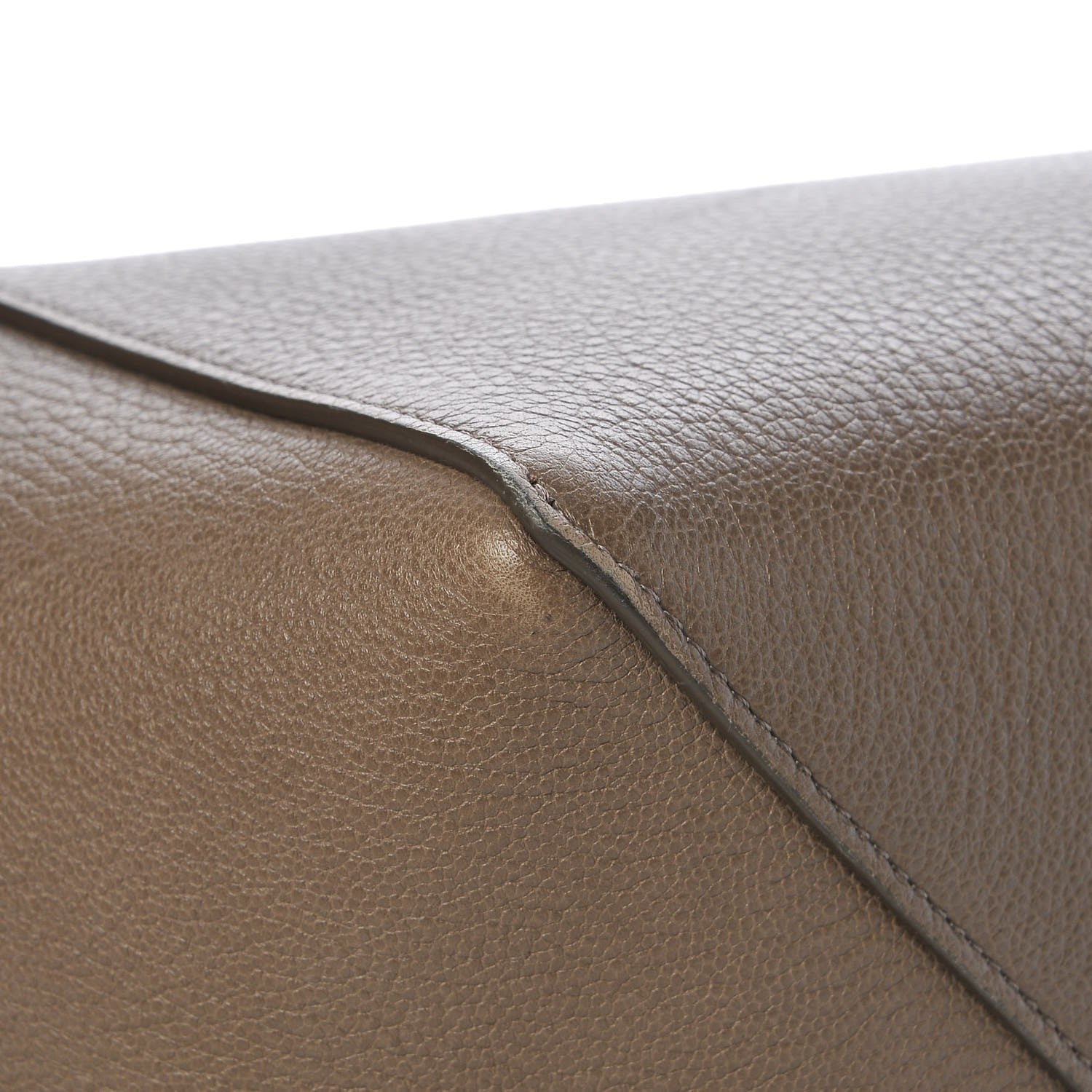 Celine Soft Grained Calfskin Small Belt Cabas Phantom Taupe 10 of 12