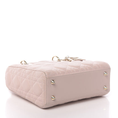 Christian Dior Lambskin Cannage Small Lucky Badges My Lady Dior Pink 4 of 19