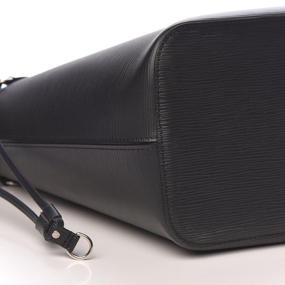Louis Vuitton Epi Neverfull MM Black 6 of 10