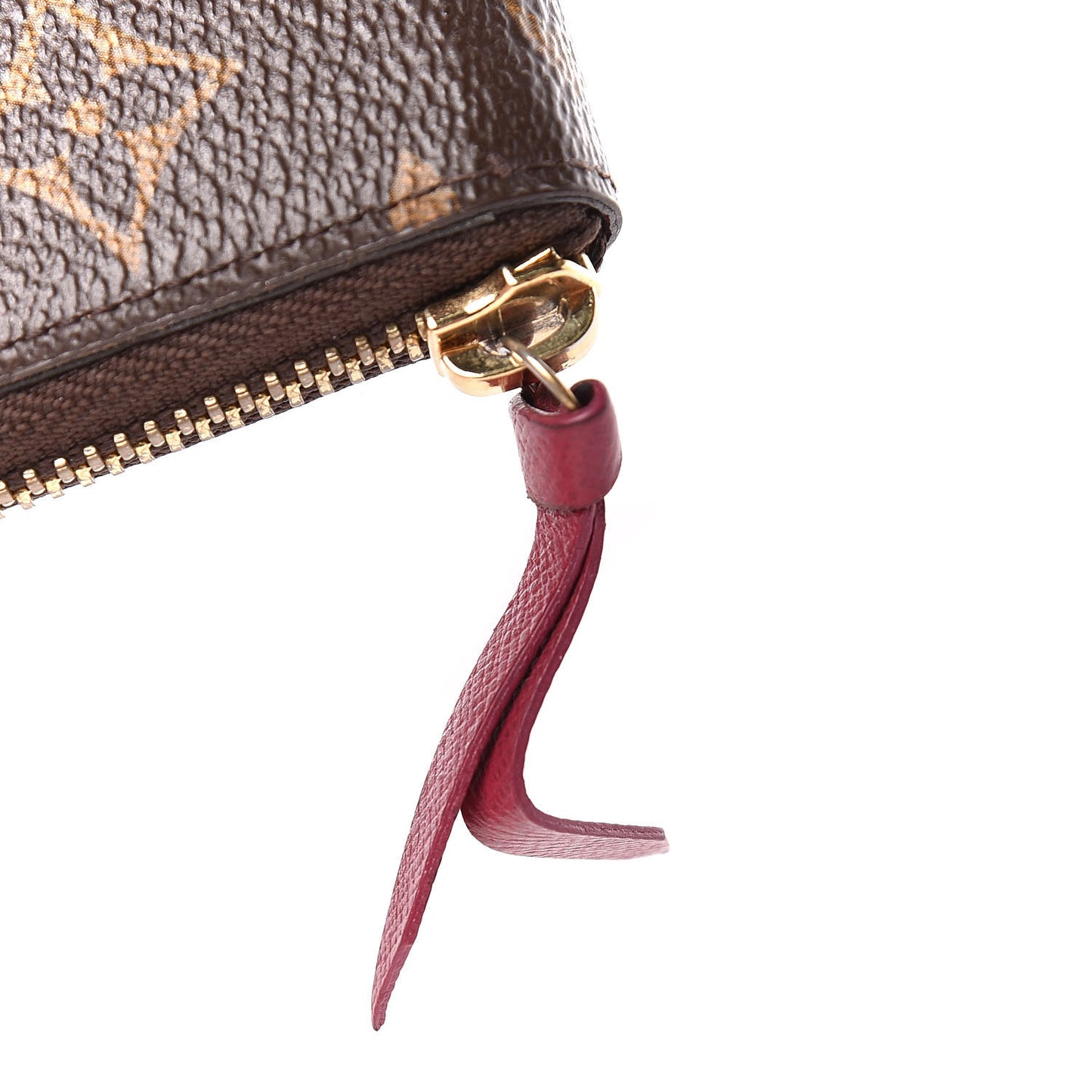 Monogram Clemence Wallet Fuchsia