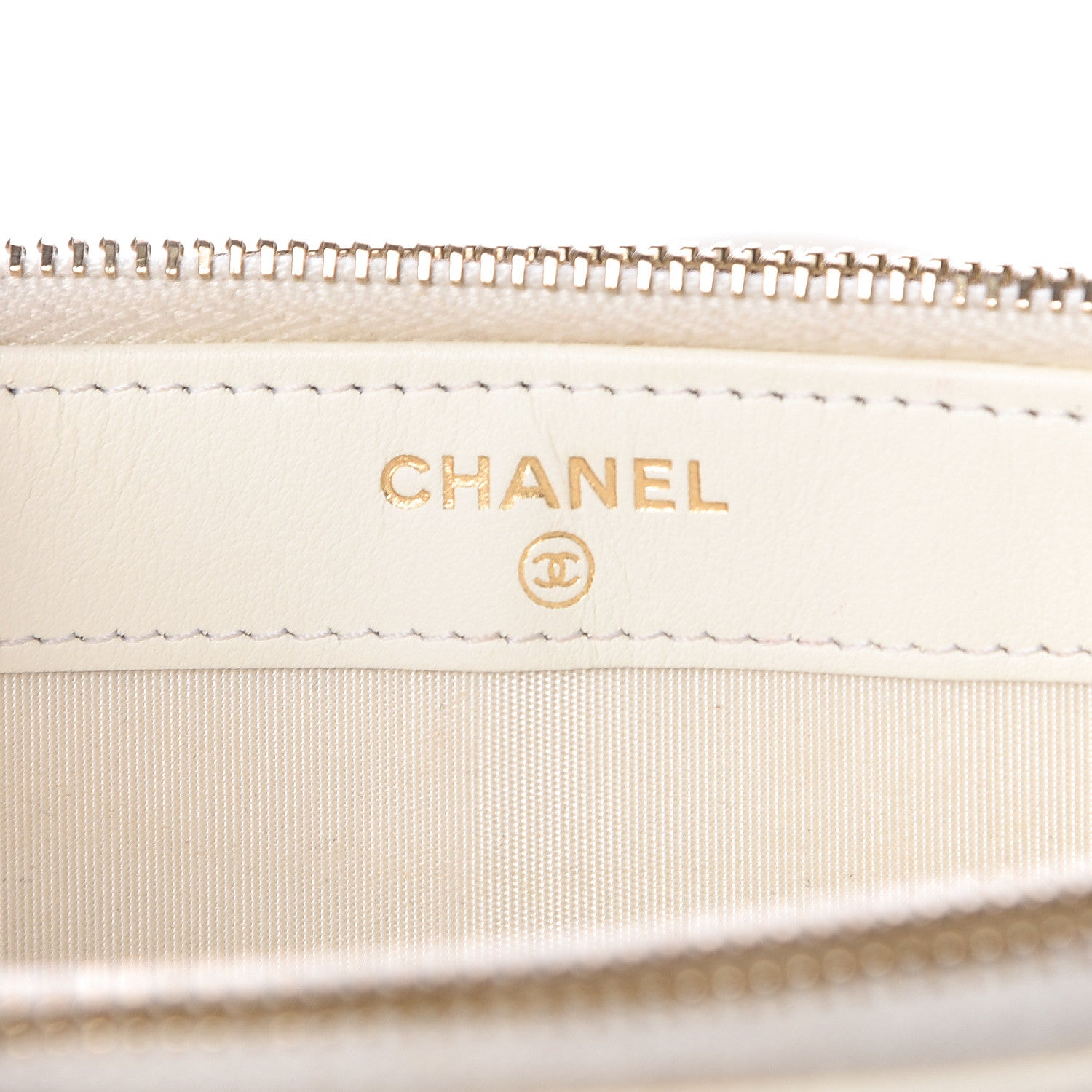Chanel Caviar Quilted Small Boy Clutch With Chain White 9 of 11