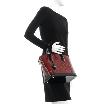 Louis Vuitton Vernis Lockit PM Griotte 2 of 7