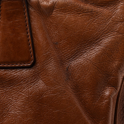 Prada Soft Calf Shopping Tote Brown 16 of 18