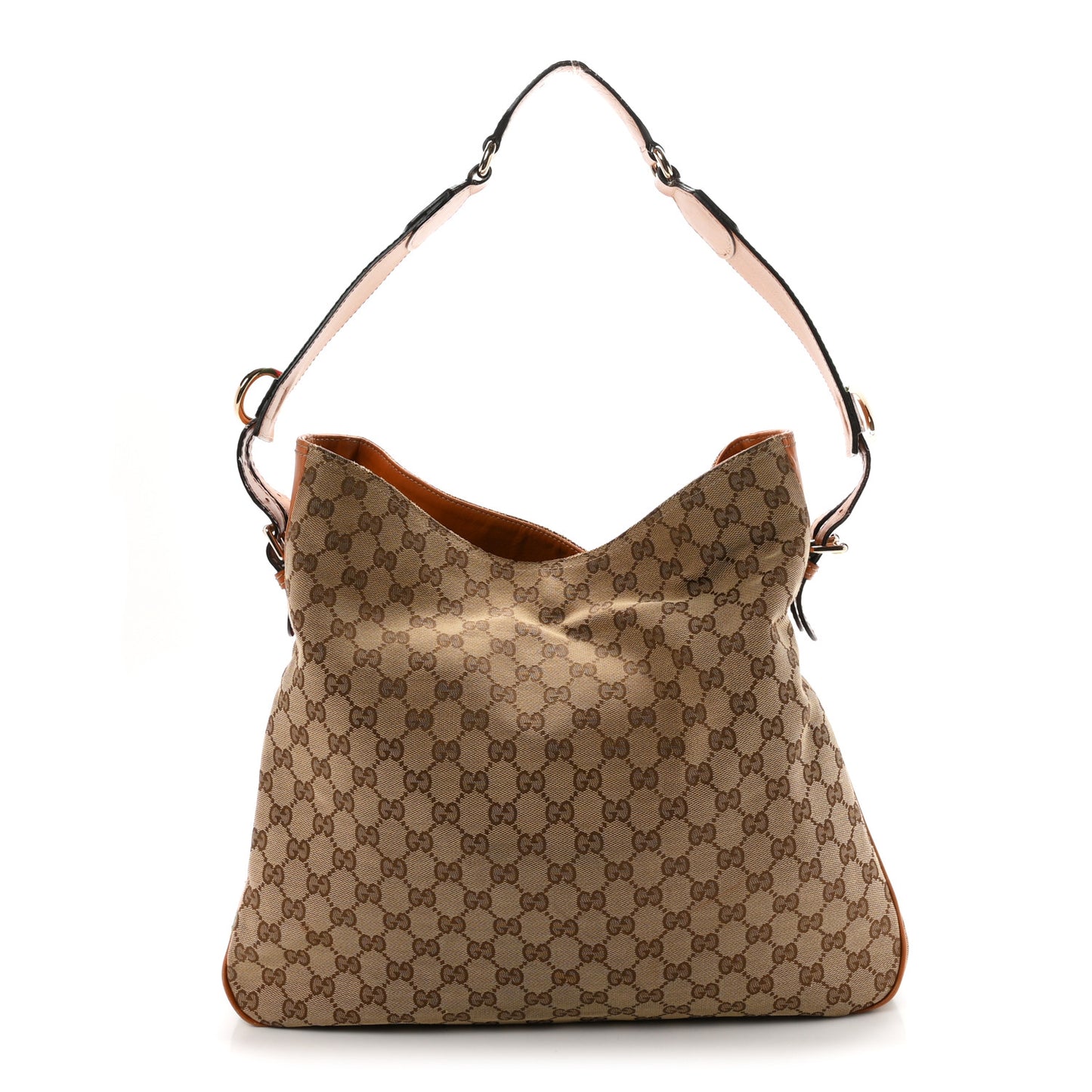 Monogram Medium Heritage Shoulder Bag Light Tobacco