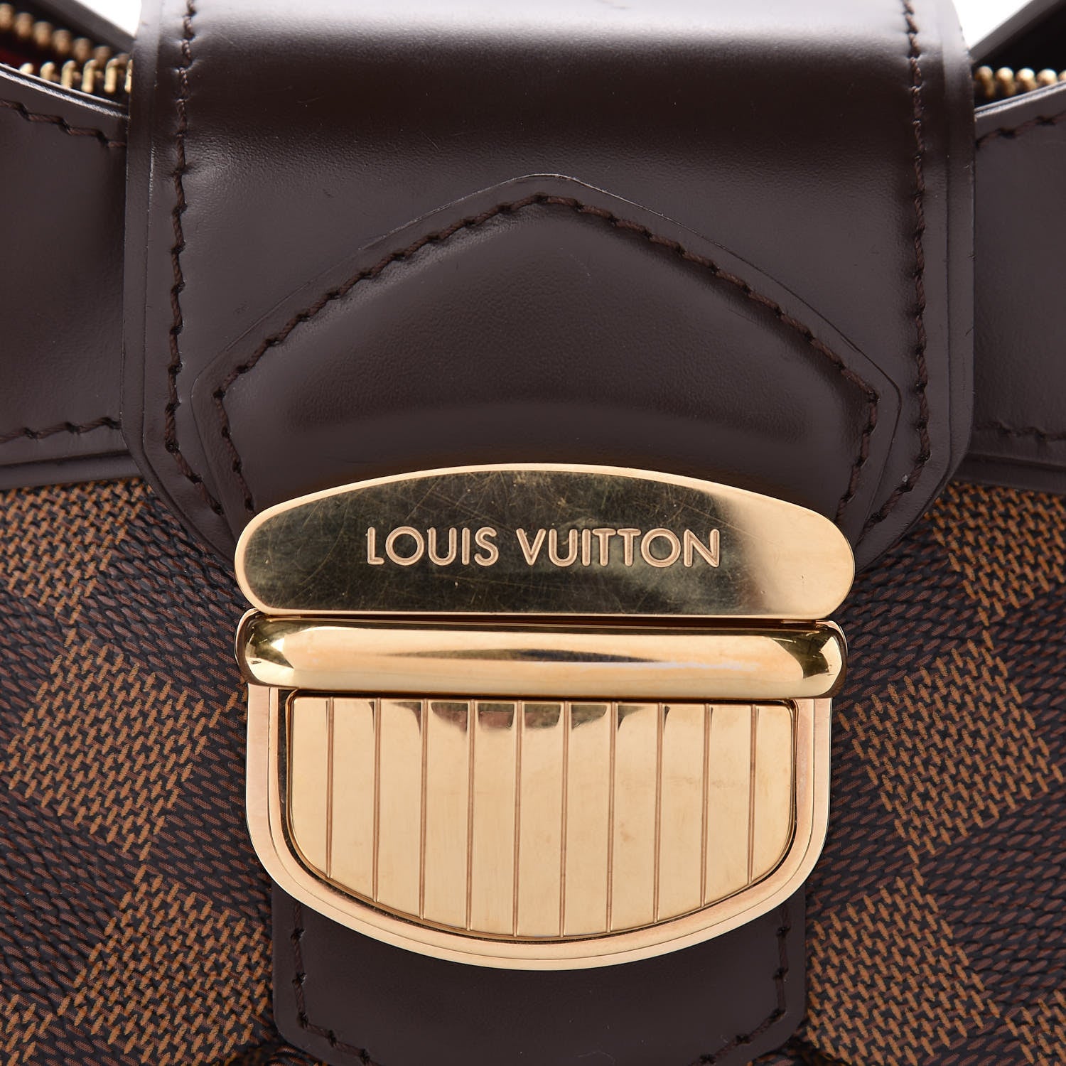 Louis Vuitton Damier Ebene Sistina MM 9 of 11