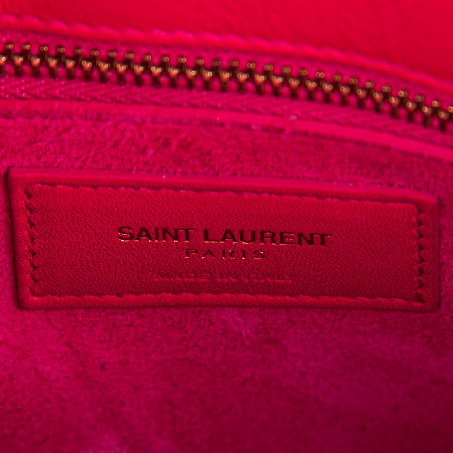 Calfskin Small Sac De Jour Lipstick Fuchsia