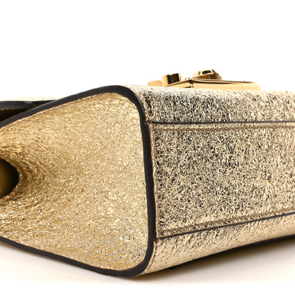 Gucci Galassia Small Padlock Shoulder Bag Platino 9 of 10
