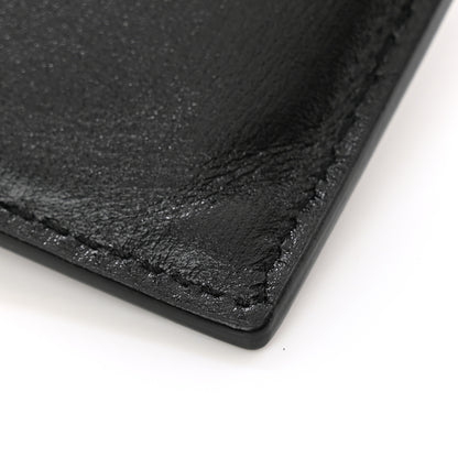 Saint Laurent Calfskin Techno Credit Card Wallet Black 8 of 9
