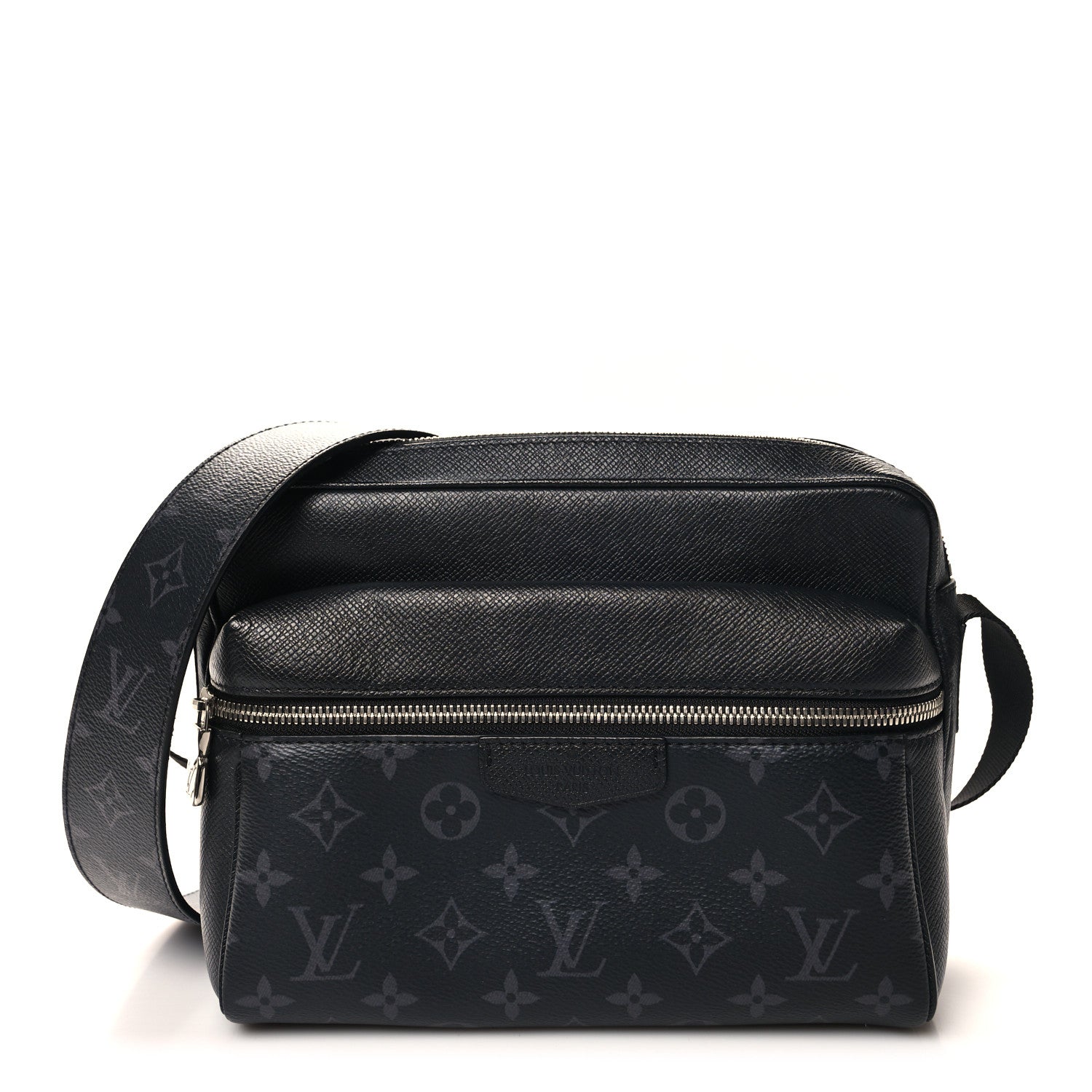 Louis Vuitton Taiga Monogram Eclipse Outdoor Messenger Black 1 of 9