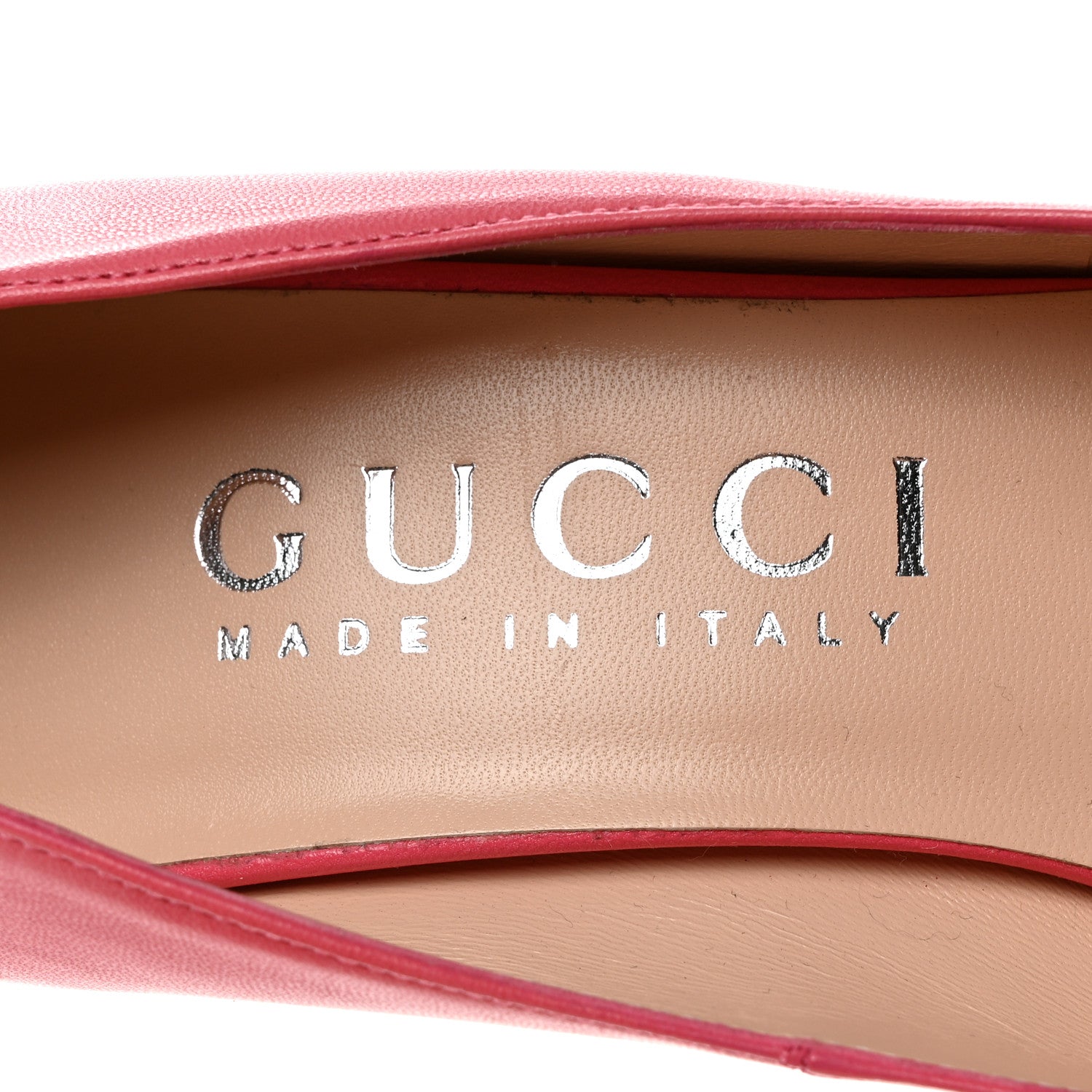 Gucci Malaga Kid GG 95mm Pumps 39 Rhodamine Pink 6 of 11