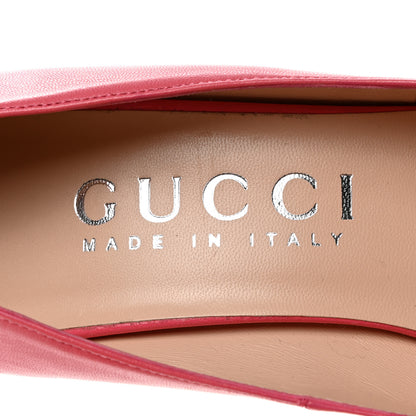 Gucci Malaga Kid GG 95mm Pumps 39 Rhodamine Pink 6 of 11