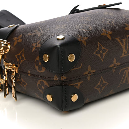 Louis Vuitton Monogram Petite Malle Souple Black 9 of 13