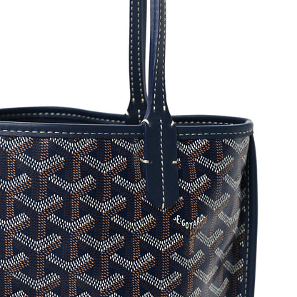 Goyard Goyardine Reversible Mini Anjou Navy 13 of 18