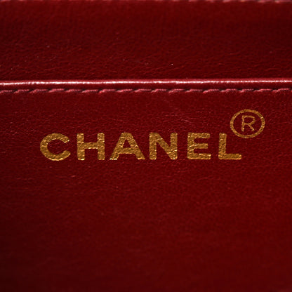 Chanel Lambskin Quilted Medium Single Flap Black 6 of 13