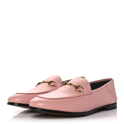 Gucci Lambskin Womens Brixton Horsebit Loafers 39 Perfect Pink 3 of 9
