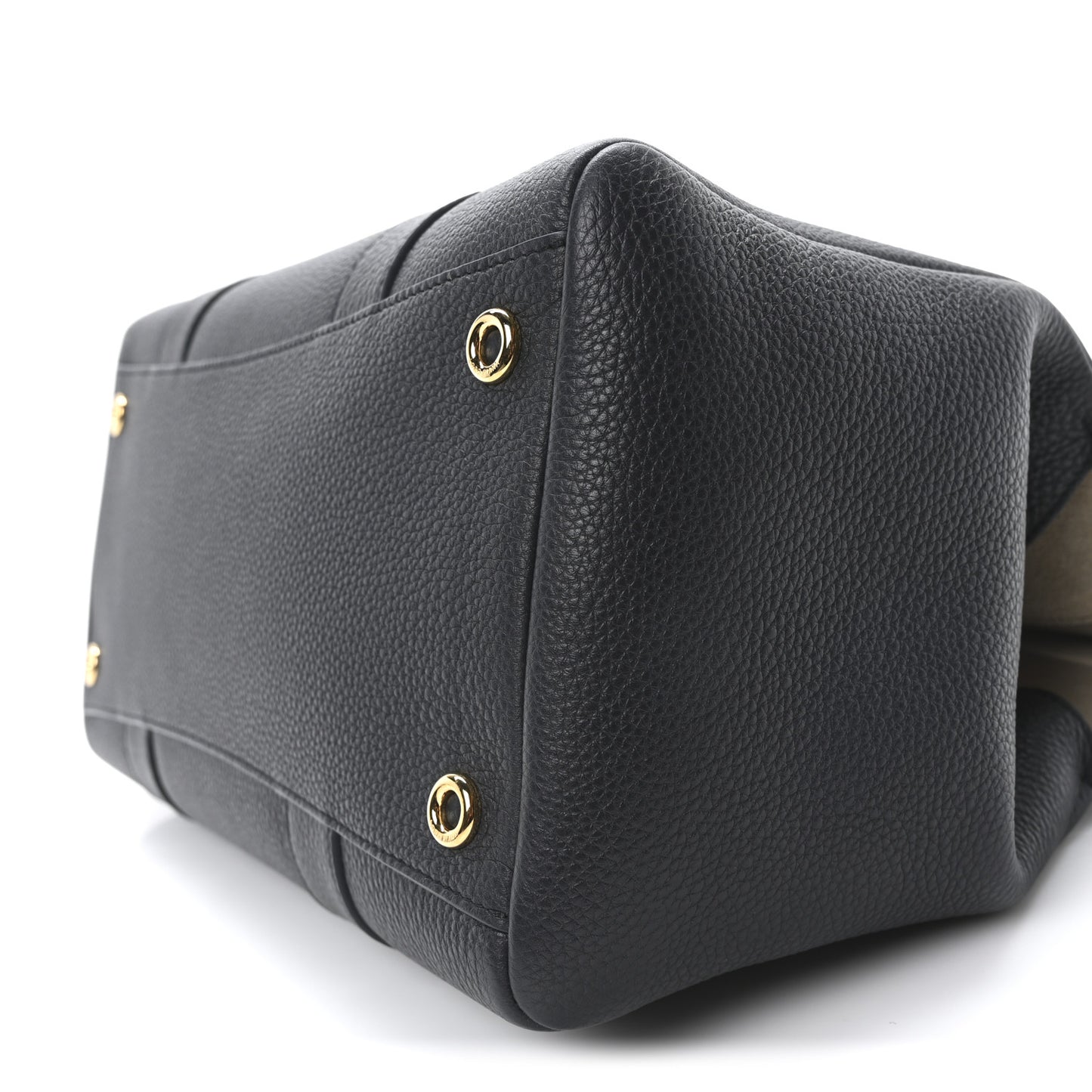 Grained Calfskin L32 Loom Bag Blue Navy