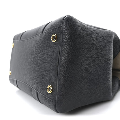Loro Piana Grained Calfskin L32 Loom Bag Blue Navy 10 of 10