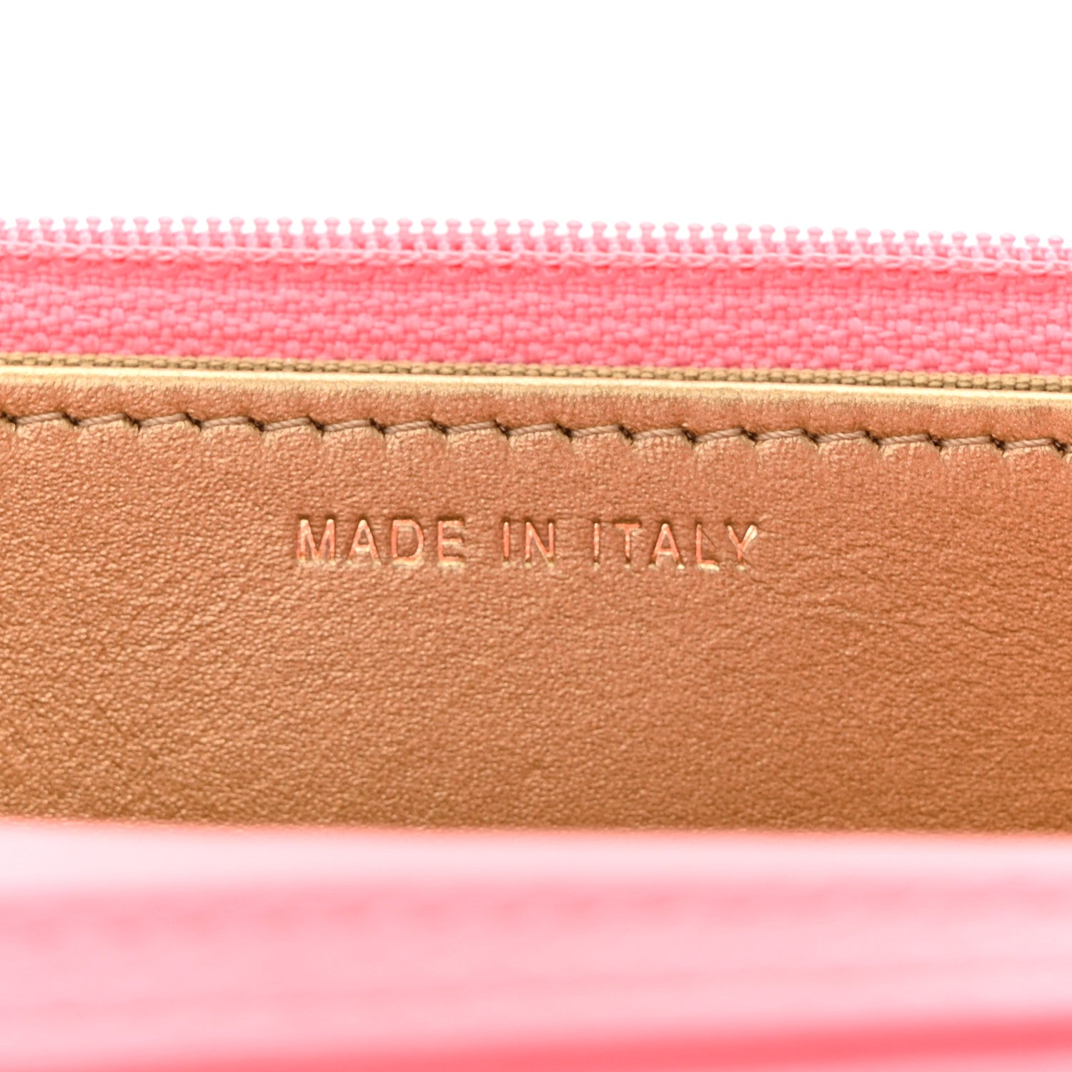 Chanel Lambskin Quilted CC Pearl Crush Wallet on Chain WOC Pink 7 of 13
