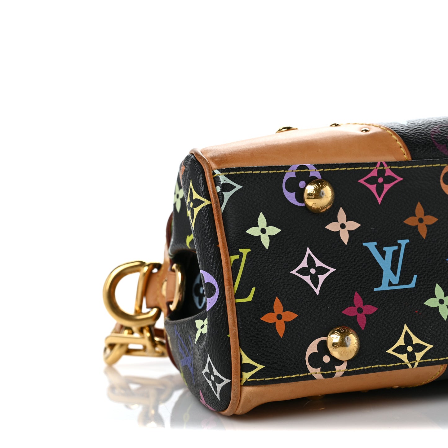 Monogram Multicolor Beverly MM Black