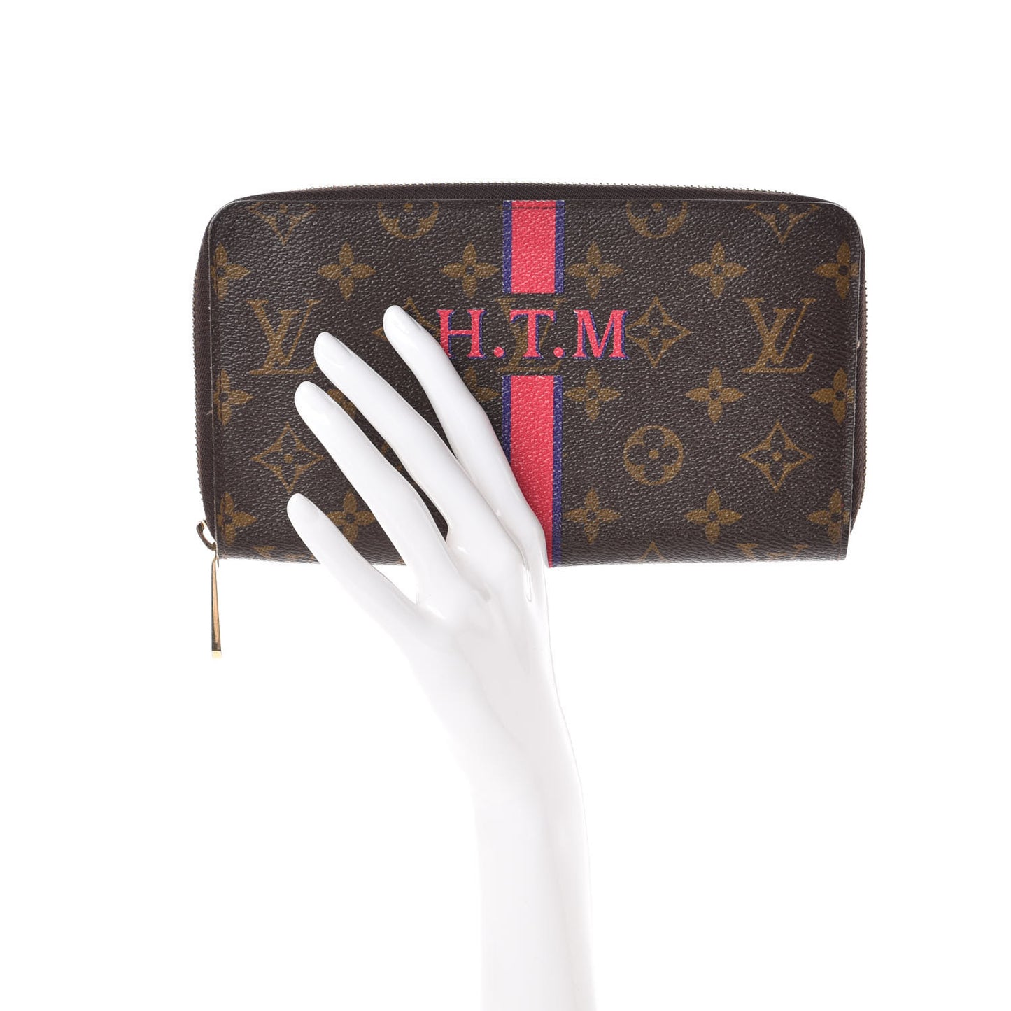 Monogram My LV Heritage Zippy Organizer Wallet Fuchsia Violet