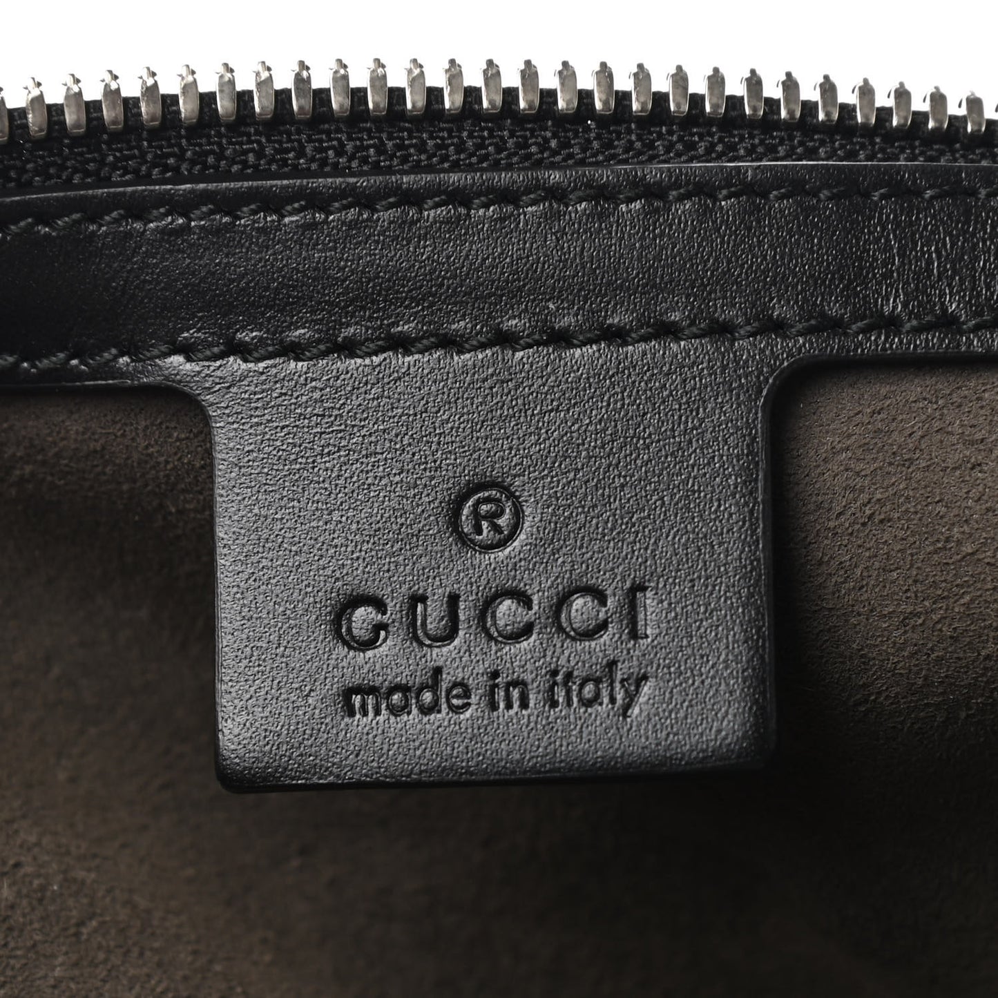 Guccissima Signature Large Duffle Black