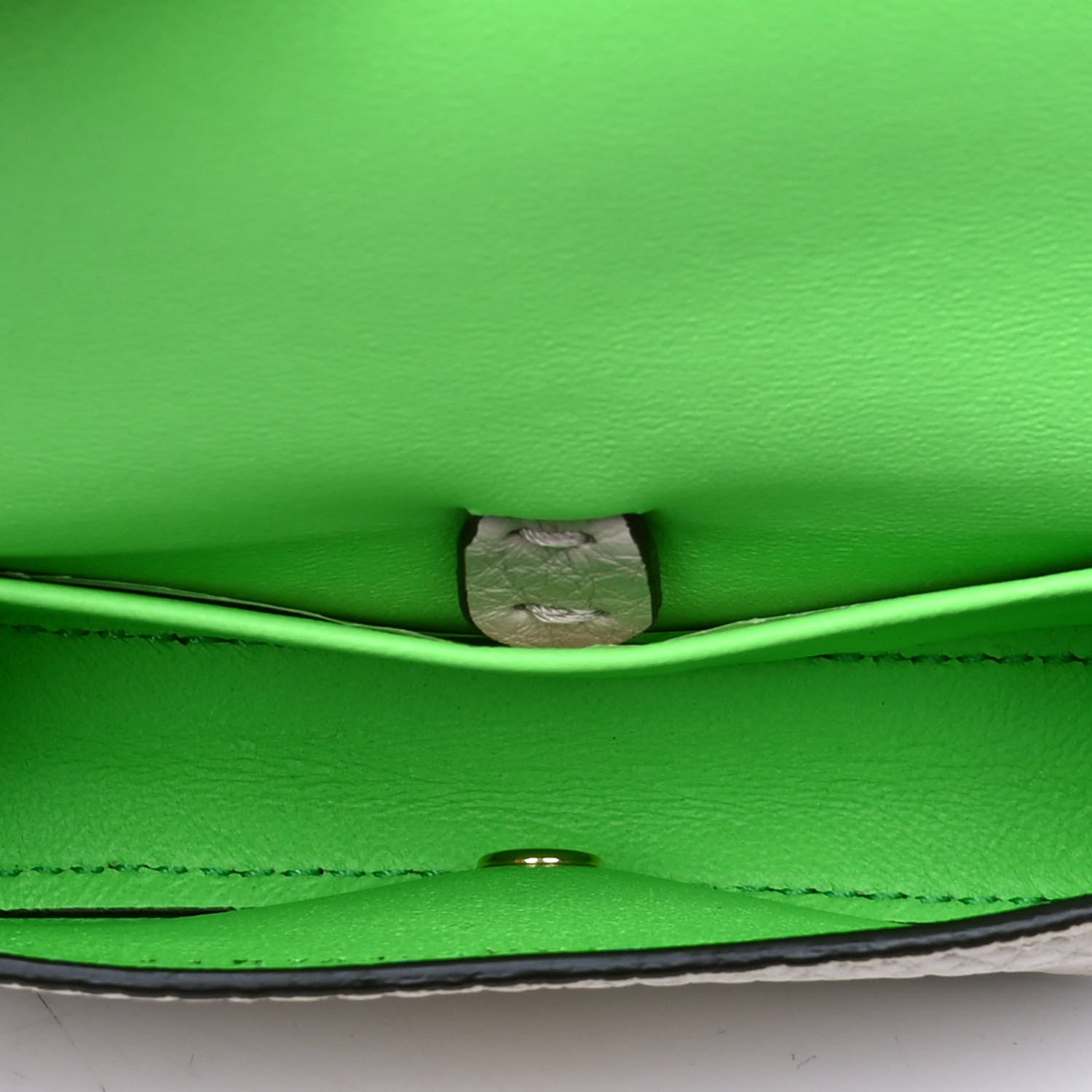 Fendi Cuoio Romano Micro Baguette Charm Latte 4 of 4