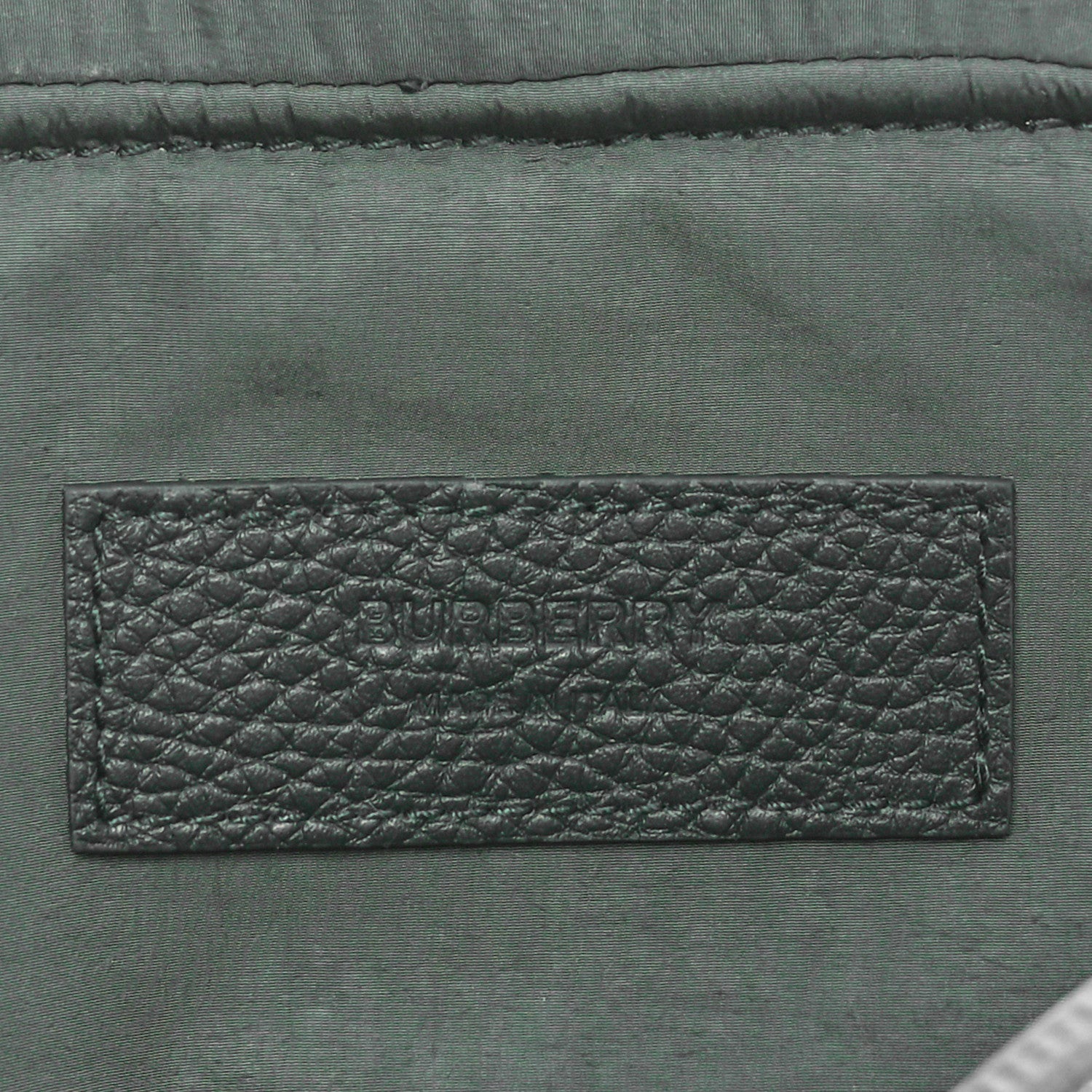 Burberry Nylon Jacquard Check Belt Bag Vine 6 of 9