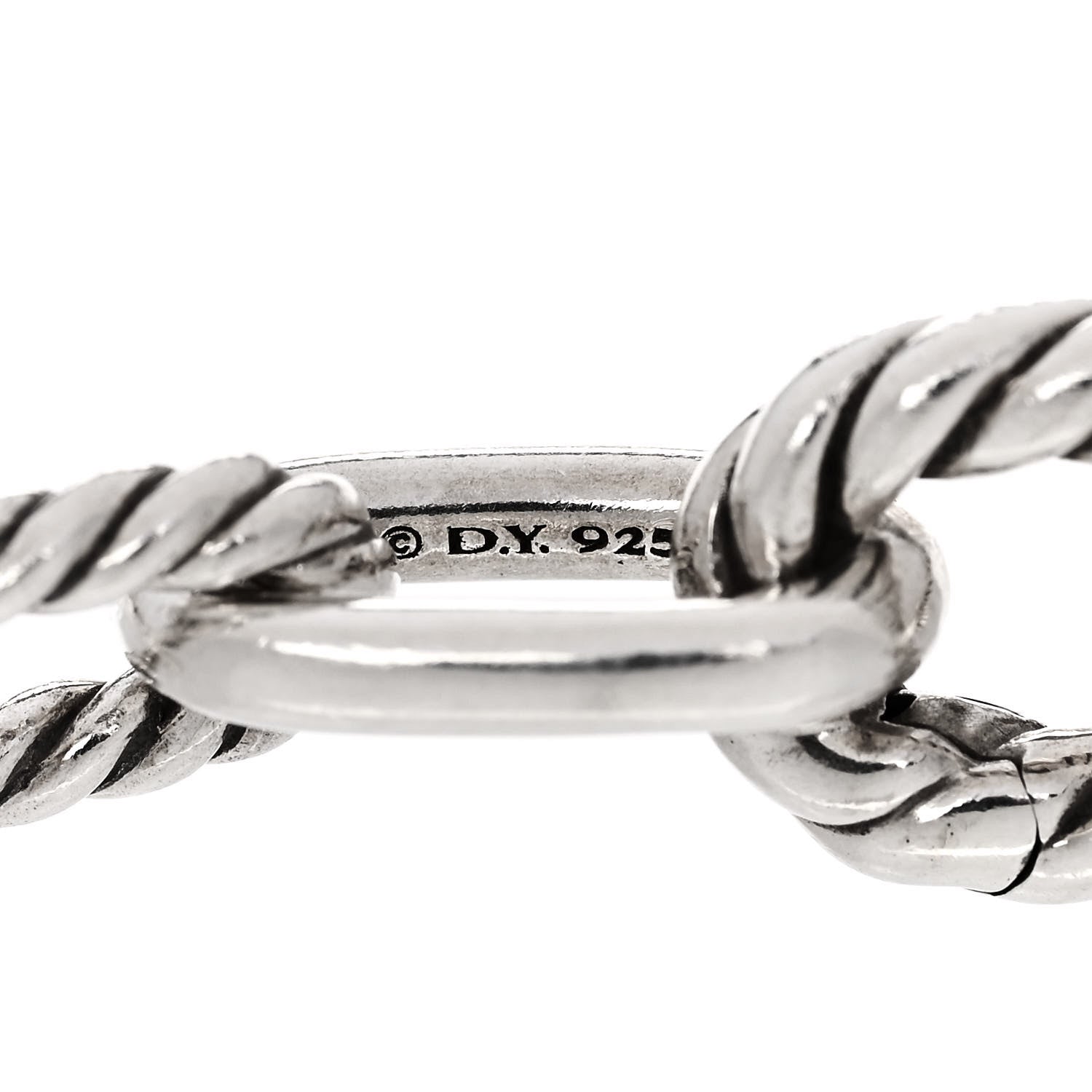 David Yurman Sterling Silver 8.5 Madison Chain Bracelet 3 of 3