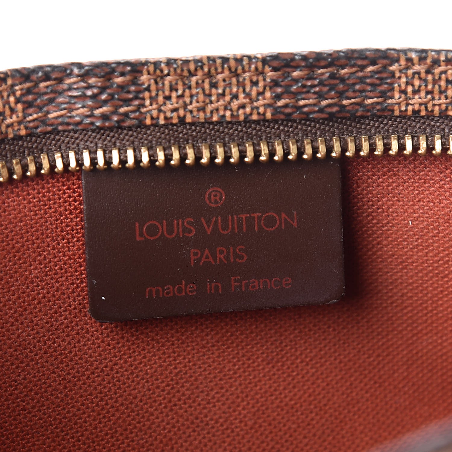 Louis Vuitton Damier Ebene Navona Pochette Accessories 6 of 11