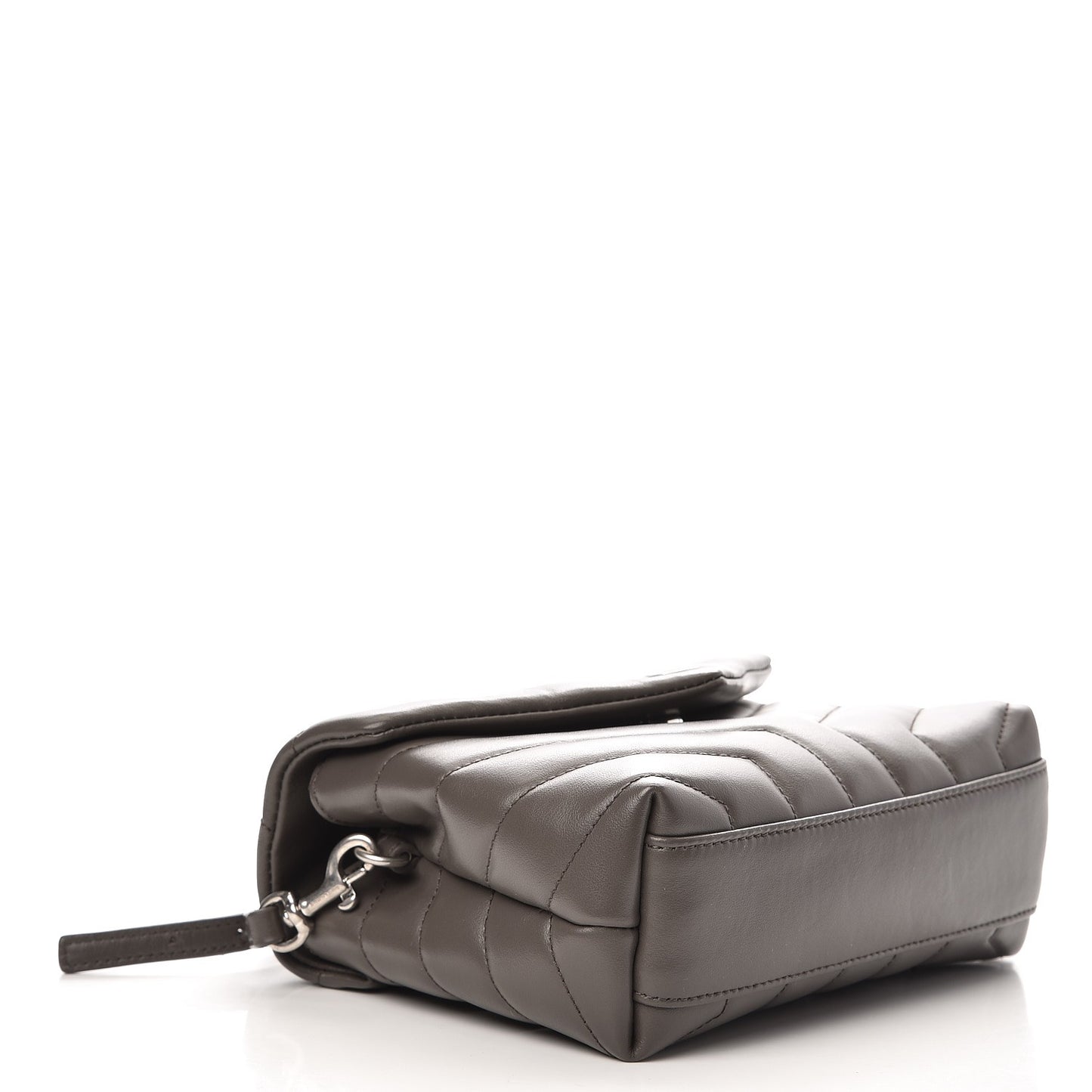 Calfskin Y Quilted Monogram Toy Loulou Crossbody Bag Earth