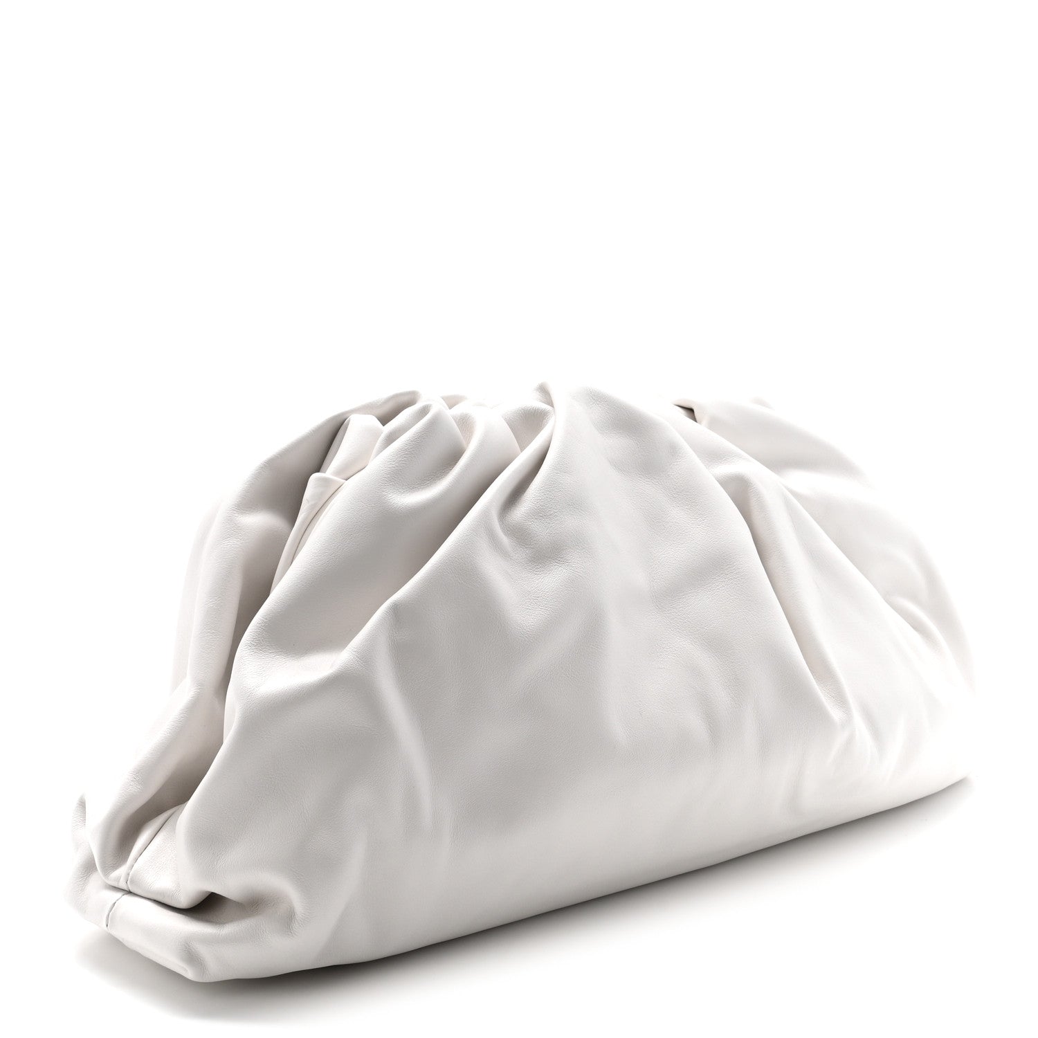 Bottega Veneta Smooth Butter Calf The Pouch Oversized Clutch  Plaster 3 of 7