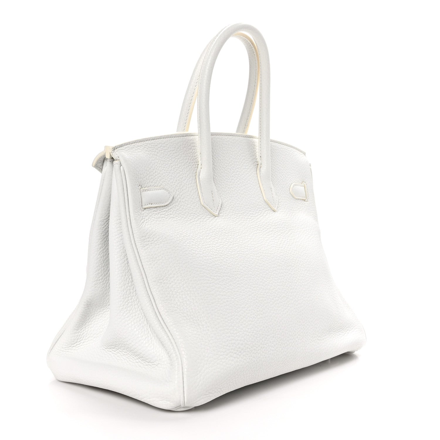 Hermes Taurillon Clemence BIRKIN 35 White 3 of 13
