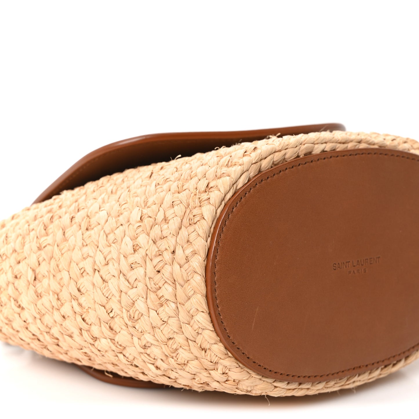 Raffia Calfskin Mini Manon
