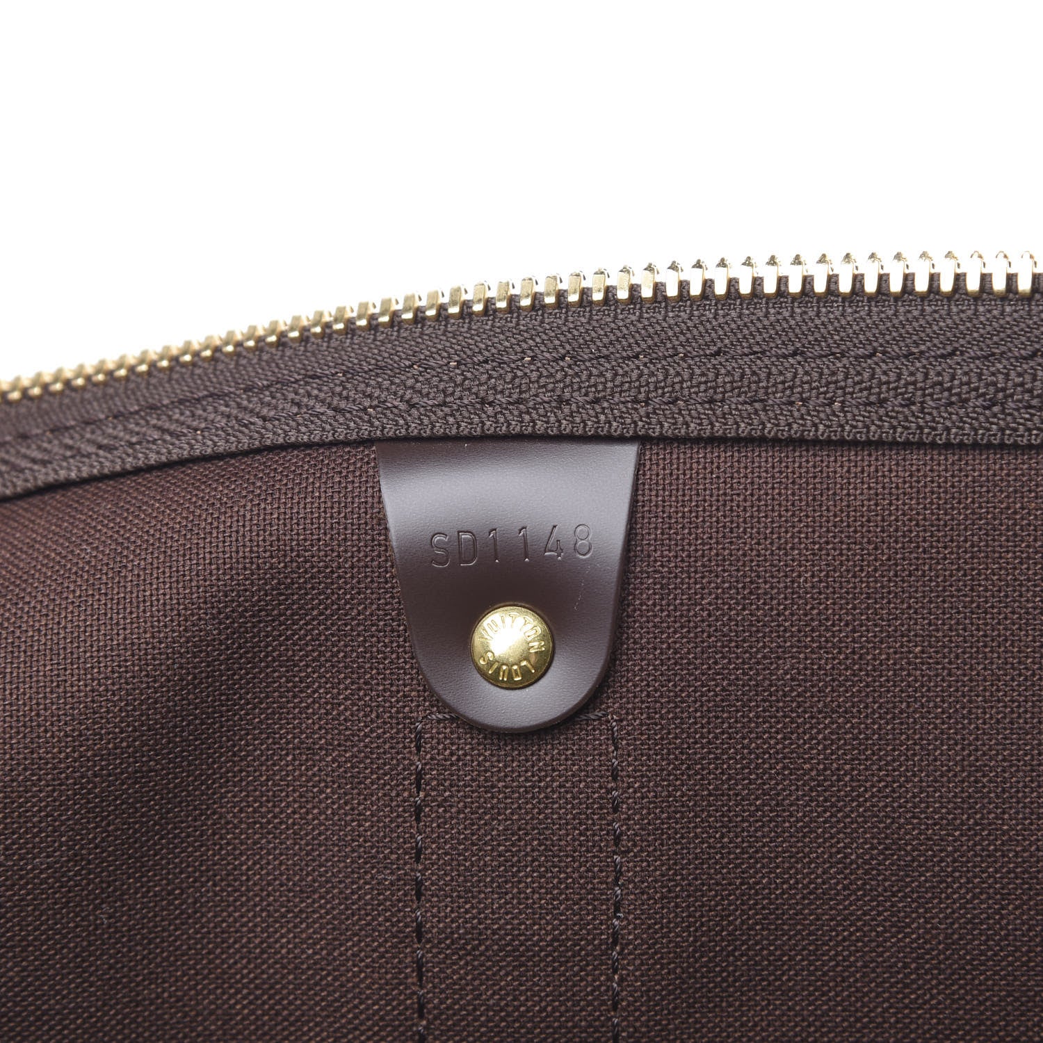 Louis Vuitton Damier Ebene Keepall 50 7 of 12
